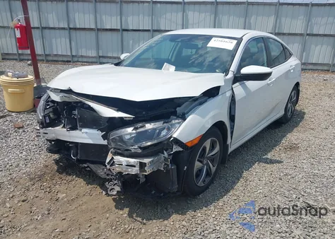 2021 Honda Civic Lx z USA, uszkodzony, nr VIN 2HGFC2F60MH544395